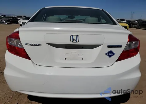 2012 Honda Civic Natural Gas from USA, damaged, VIN 19XFB5F5XCE001091